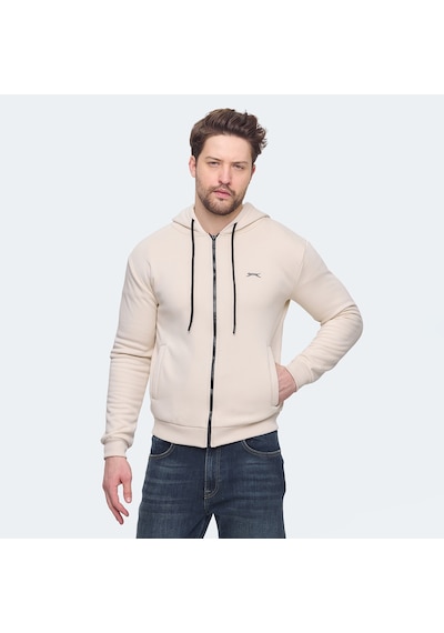 Slazenger KOZZAX IN Erkek Sweatshirt Kahve