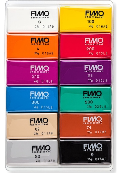 Staedtler Fimo Professional Basic Polimer Kil Seti 12 Renk