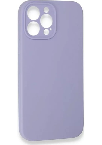 Newface  Apple  Uyumlu iPhone 13 Pro Max Kılıf Lansman Legant Silikon - Lila