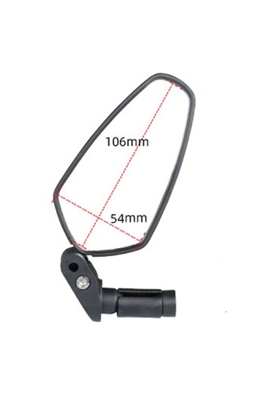 Forte Gt Xbyc 4013 Bisiklet Aynası Siyah