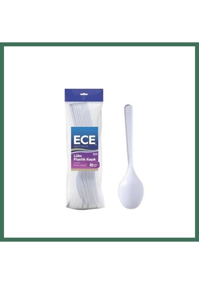 En-cag Nisa Plastik Kaşık 10 Lu 10 Adet Bss Çok Renkli