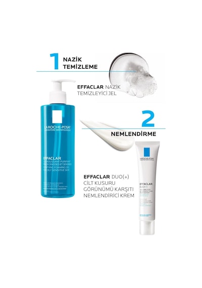 Effaclar Yağlı Ciltler İçin Cilt Kusuru Karşıtı Bakım Seti Glb20200225012