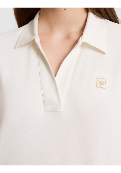 Pierre Cardin Kadın Ekru Tişört Basic 50325465-vr019