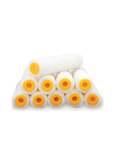 10 Cm Boya Rulo Yedeği Kadife 10'lu Paket
