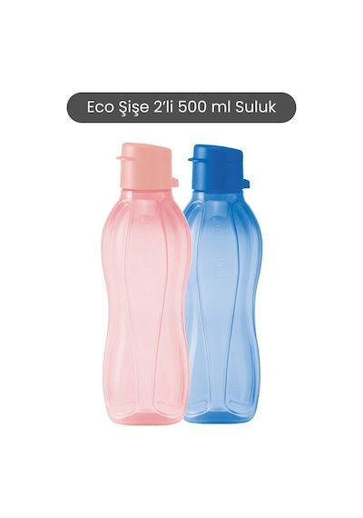 Eco Şişe 2li 500 Ml Suluk Pembe