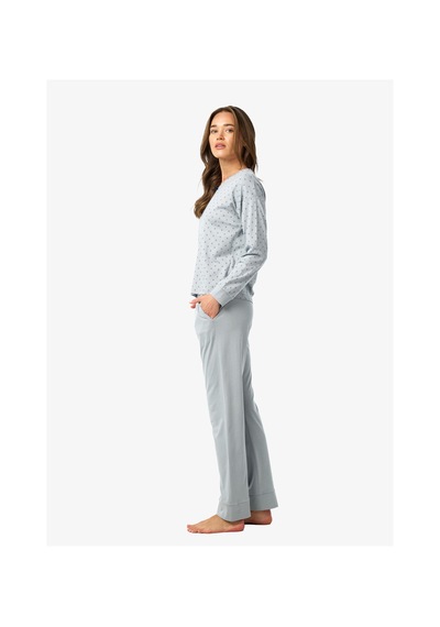 Blackspade Kadın Pijama Takımı 52210 - Desenli
