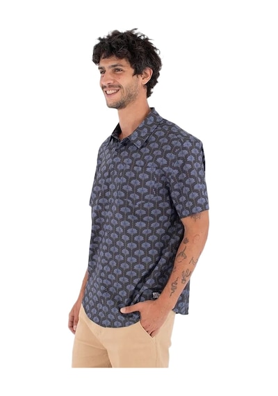 Hurley Hurley M Woven Printing Press Arbore Erkek Siyah Tişört 001