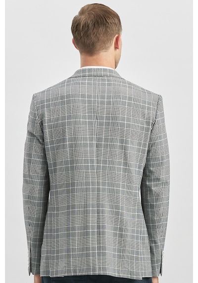İmza Koyu Lacivert Ekoseli Armürlü Mono Yaka Likralı 6 Drop Slim Fit Dar Kesim Klasik Ceket 1002240115 Koyu Lacivert İmza Koyu Lacivert Ekoseli Armürlü Mono Yaka Likralı 6 Drop Slim Fit Dar Kesim Klasik Ceket 1002240115 Koyu Lacivert