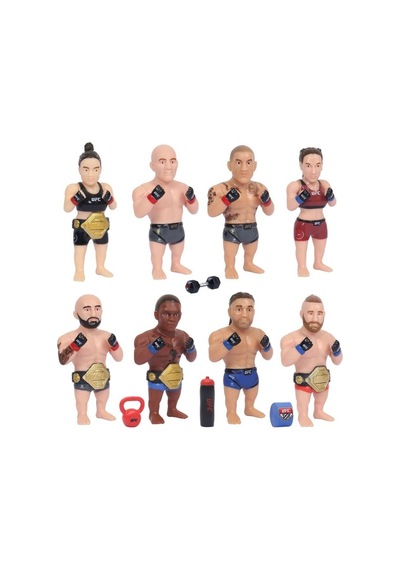 Pmı/ufc2070 Ufc Kafes Dövüşçüleri 8'li Koleksiyon Figür Seti