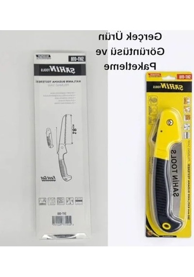 Katlanır Budama Testeresi, 18 Cm Uzunluk Ve Hızlı Kesim