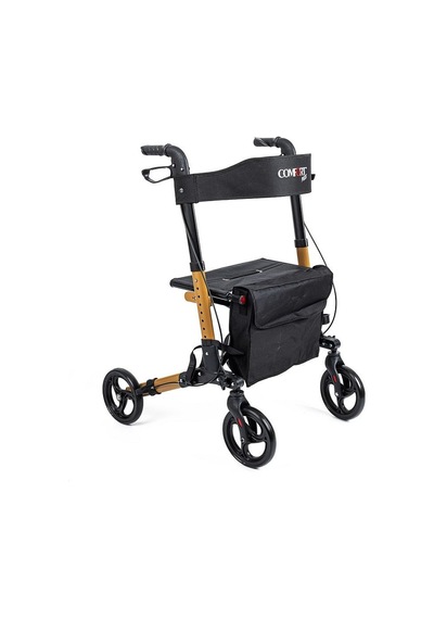 Medikaltec Comfort Plus Dm-9102 Kahverengi Lüx Alüminyum Rolatör