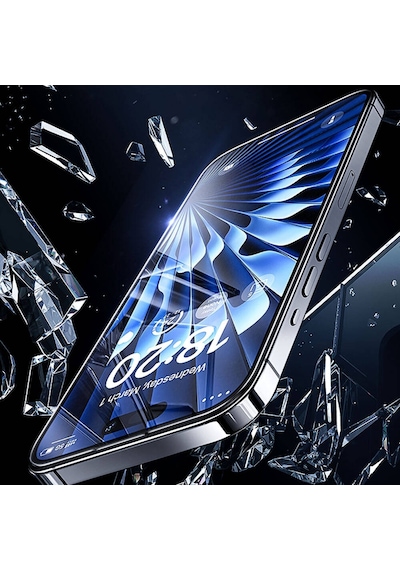 Apple iPhone 15 Pro Uyumlu Benks V Pro Sapphire Shield Ekran Koruyucu Kolay Uygulama Aparatlı