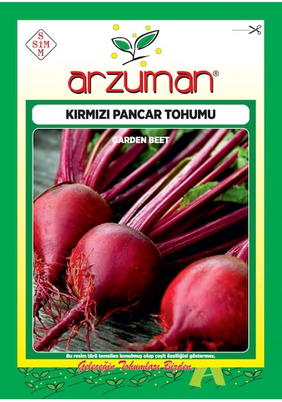 Arzuman Kırmızı Pancar Tohumu 10 G