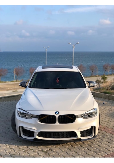Bmw 3 Serisi F30 Lip 2012 - 2017 M3 Ön Lip (plastik)