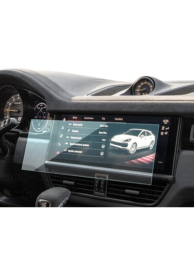 Porsche Cayenne 2018-2021 Uyumlu 10.9 İnç Navigasyon 9h Nano Ekran Koruyucu