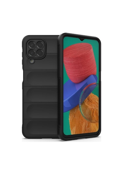Samsung Uyumlu Galaxy M33 Uyumlu Kılıf Optimum Silikon - Siyah