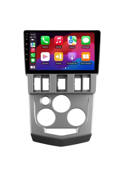 Dacia Logan Pickup 2009-2012 Android Multimedya Carplay Android Auto Navigasyon 8gb Ram 128gb 9"