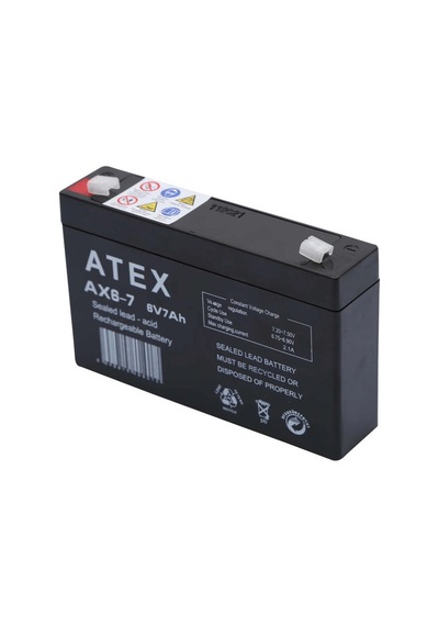Atex Ax6-7 6v 7ah Akü