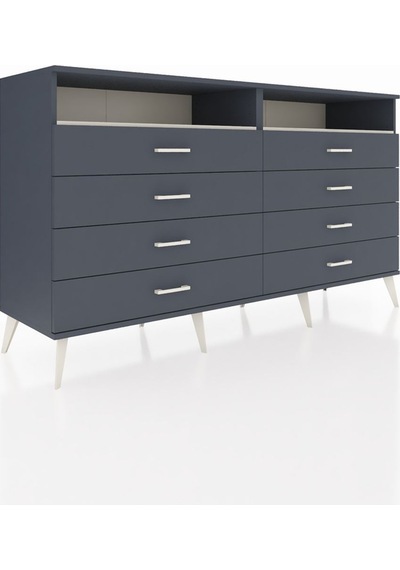 Hyperion Konsol 2 Raflı 8 Çekmeceli 176x44x99 Antrasit-aytaşı/an Antrasit-aytaşı/antrasit Hyperion Konsol 2 Raflı 8 Çekmeceli 176x44x99 Antrasit-aytaşı/an Antrasit-aytaşı/antrasit