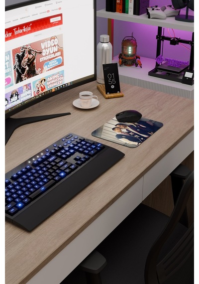 Elite V5 22x18 Gaming Kauçuk Kaymaz Taban Mouse Pad Fare Altlığı