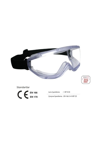 Buğulanmaz Şeffaf Google Gözlük Starline G-032kn-c