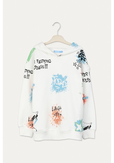 Funfair Erkek Çocuk Sweatshirt 2426207036.k.m4054 Ekru