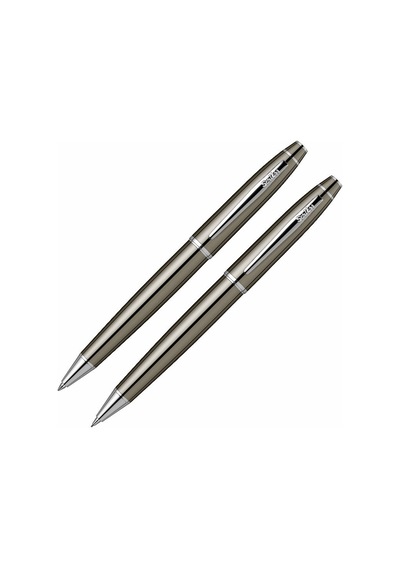 Scrikss Isminize Özel 35 Tıtanyum Tükenmez+Versatil Kalem Set