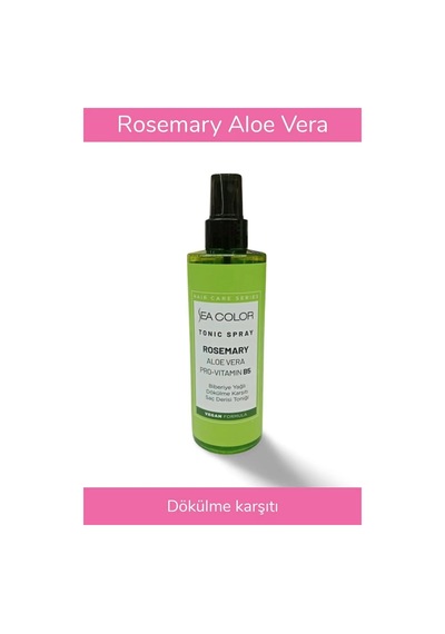 Jenerik Rosemary Aloe Vera Özlü Dökülme Karşıtı Saç Derisi Toniği Pro-vitamin B5 220 Ml