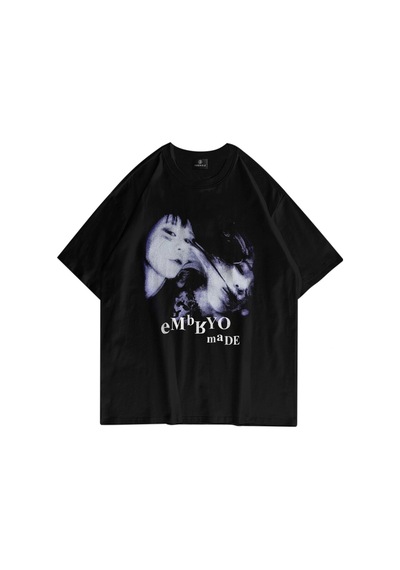 Startmore Unisex Embryo Tshirt Siyah Siyah