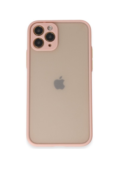 Apple Uyumlu - iPhone 11 Pro Kılıf Montreal Silikon Kapak - Pembe