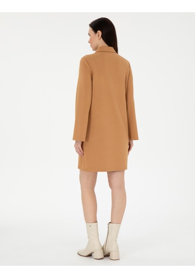 Pierre Cardin Kadın Camel Elbise Örme 50308163-vr015 Camel
