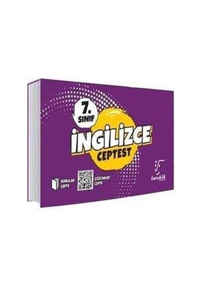 7.Sınıf İngilizce Cep Test -  Karekök Eğitim Yayın