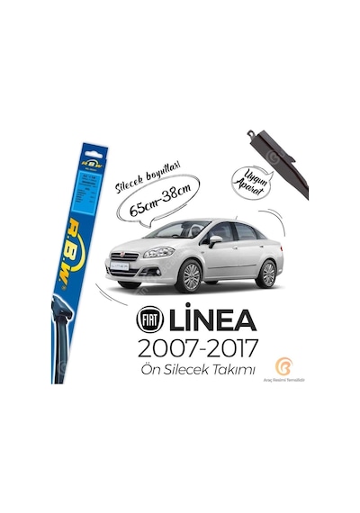 Fiat Linea Muz Silecek Takımı (2007-2017) RBW