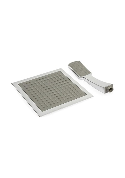 Ayrex Faumıx Quadro Model Banyo Tepe Duş Başlığı Başlık Kireç Kırıcılı Sistem İkili Set Diğer