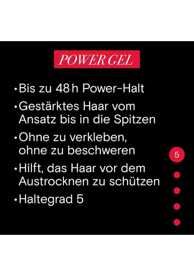 Schwarzkopf Power No.5 Güçlü Tutuşlu Saç Şekillendirici Jel 150 Ml