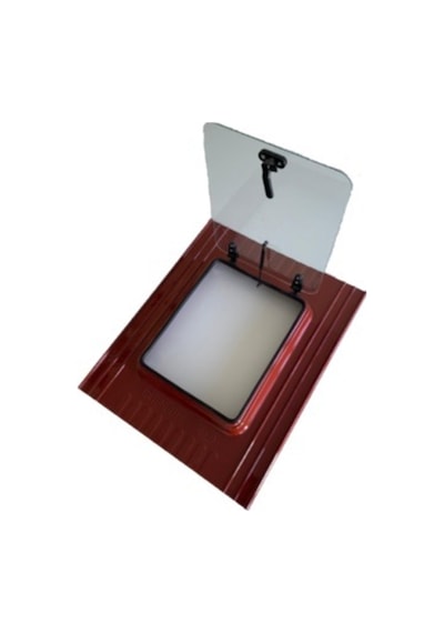 Büyük Boy 70X55 Delikçıkışı Çatı Çıkış Kapağı Shingle 1 Amorti...