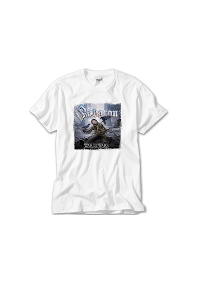 Sabaton The War To End All Wars Beyaz Tişört Beyaz