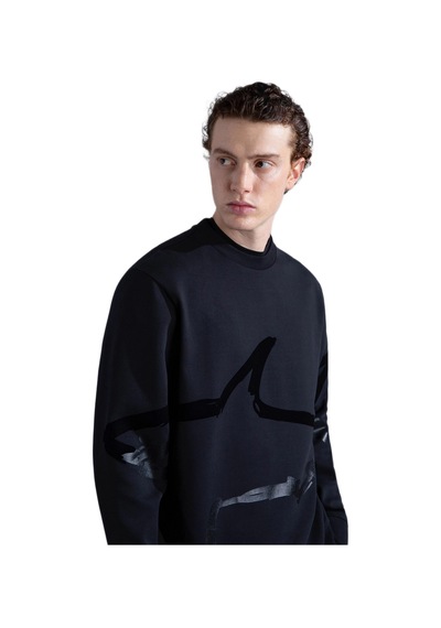 Paul & Shark Paul&shark 13311849 Erkek Sweatshirt Siyah