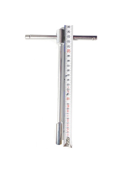 Alfa Tech 12 Mm T Kollu Lokma Somun Sıkma Anahtarı 24 Cm