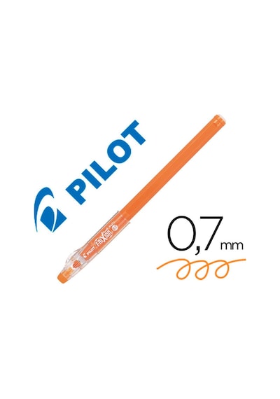 Pilot Frixion Ball Stick Roller Silinebilir Jel Kalem 0.7 mm Turuncu F04-O 3 Adet