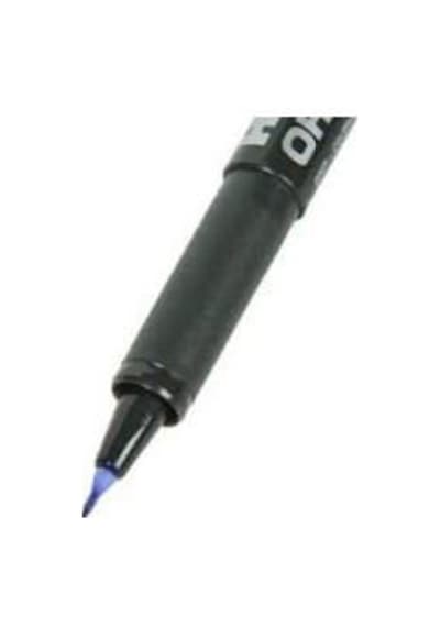 Hi-Text 12 Adet  Ohp   Asetat Kalemi Mavi 780-SM  S  İnce Uçlu Permanent Mavi