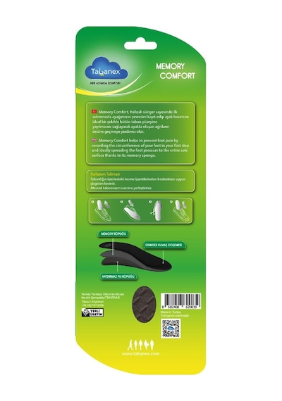 Tabanex Memory Comfort Tabanlık - Kadın