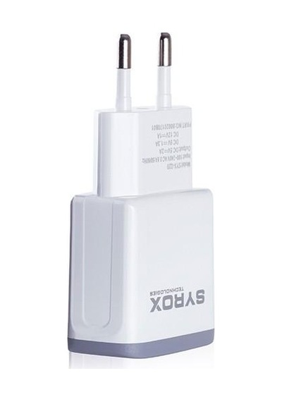 Syrox Syx-Q20 Micro Quıck Hızlı Ev Şarj Seti Beyaz