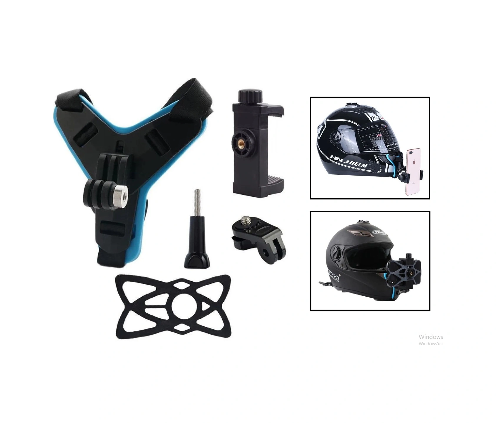 Motosiklet Kask Kamera Tutucu Aparat A Kalite - Sürücü Ekipman