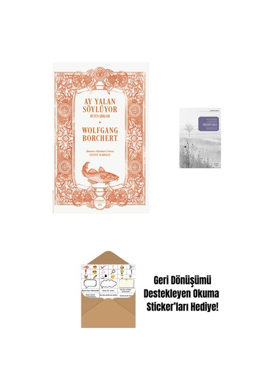 Ay Yalan Söylüyor + Geçen Salı + Okuma Sticker'ları