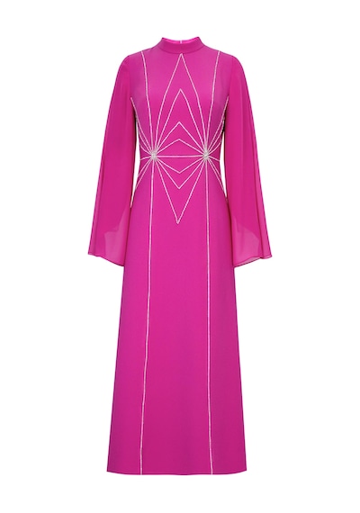 Senna Orchıd Dress Fuşya Fuşya