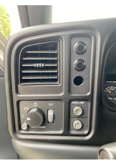 2000 Chevrolet Silverado Far / Hvac Kontrol Düğmeleri Ve Anahtar Paneli