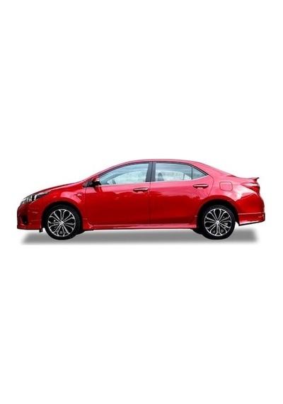 Toyota Corolla Marşpiyel Seti, Boyasız, Abs Plastik, 2013+