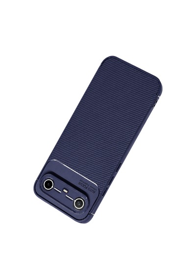 Uryport Tecno Spark Slim 5g Auto Focus Karbon Kapak - Lacivert