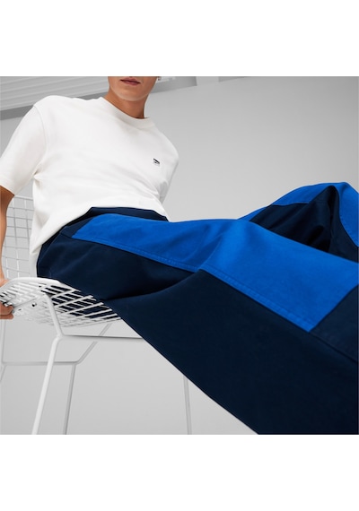 Puma Downtown Çift Diz Pantolon 624368 14 Mavi